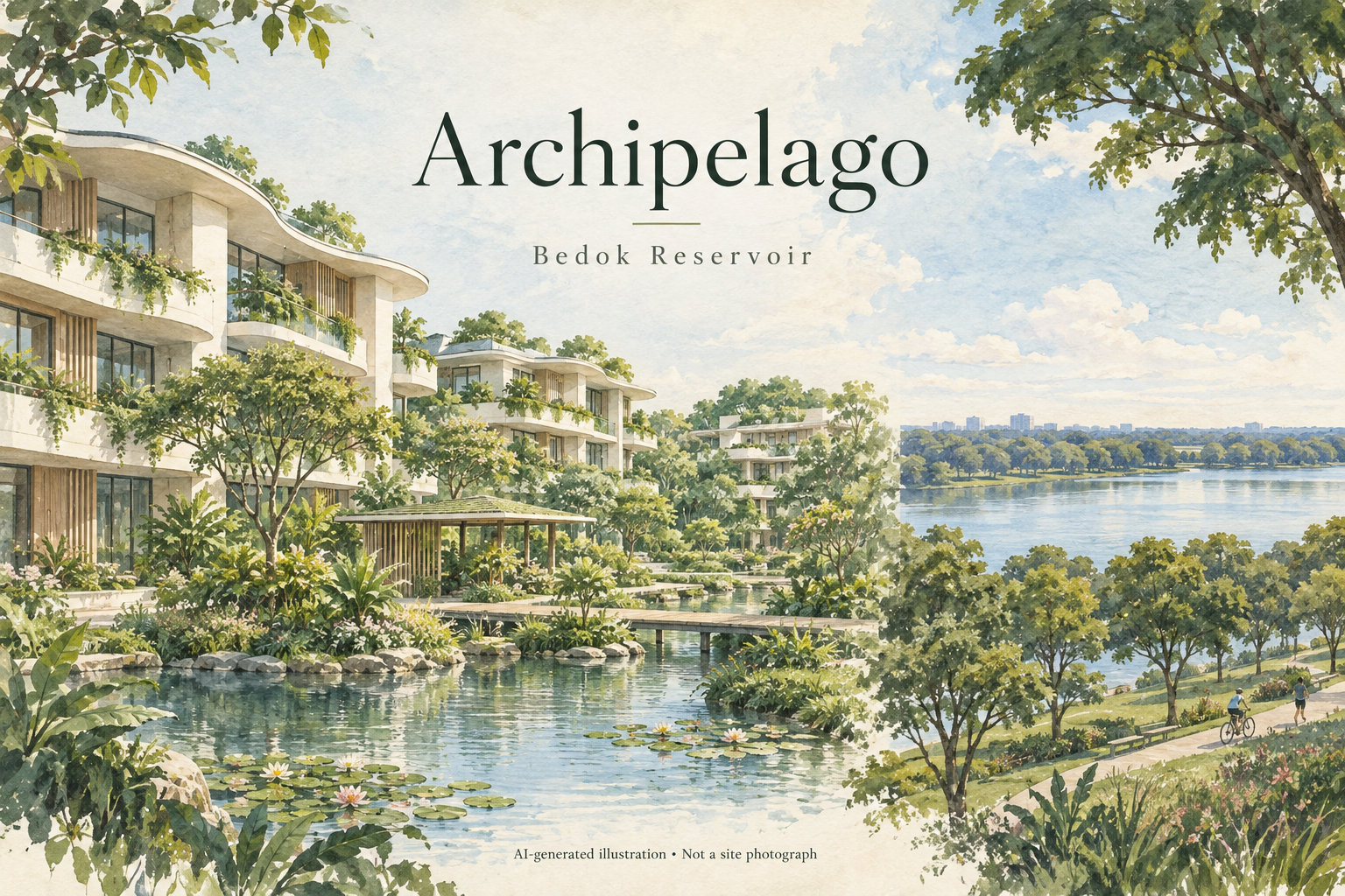 Conceptual illustration inspired by Archipelago; not a site photograph