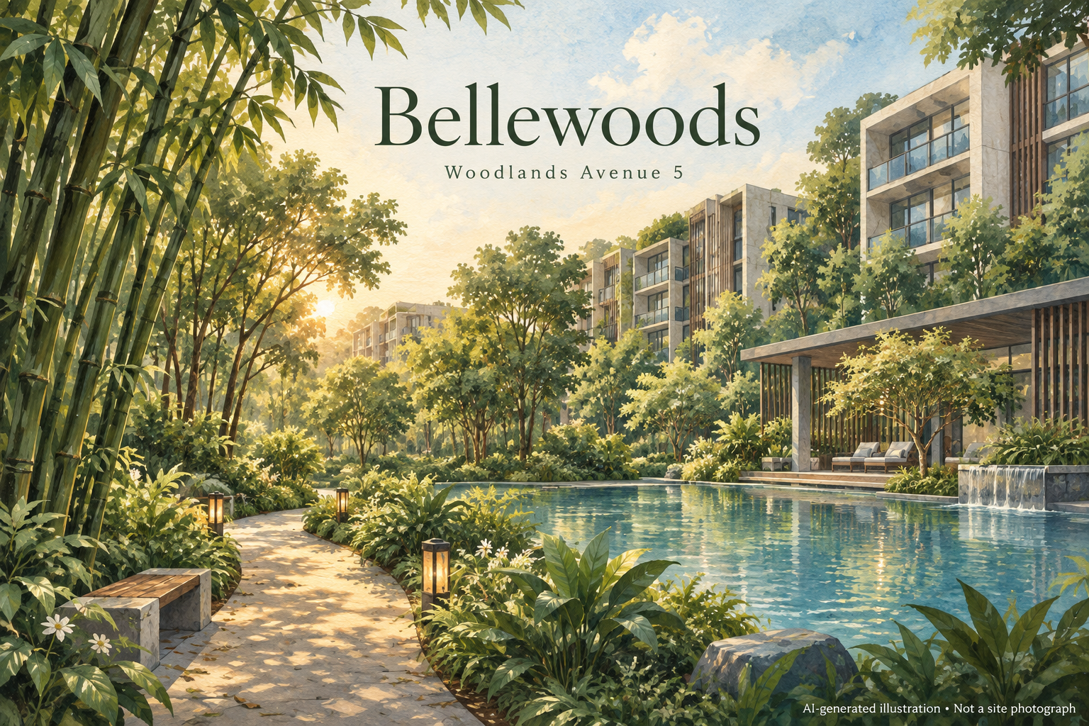 Conceptual illustration inspired by Bellewoods; not a site photograph